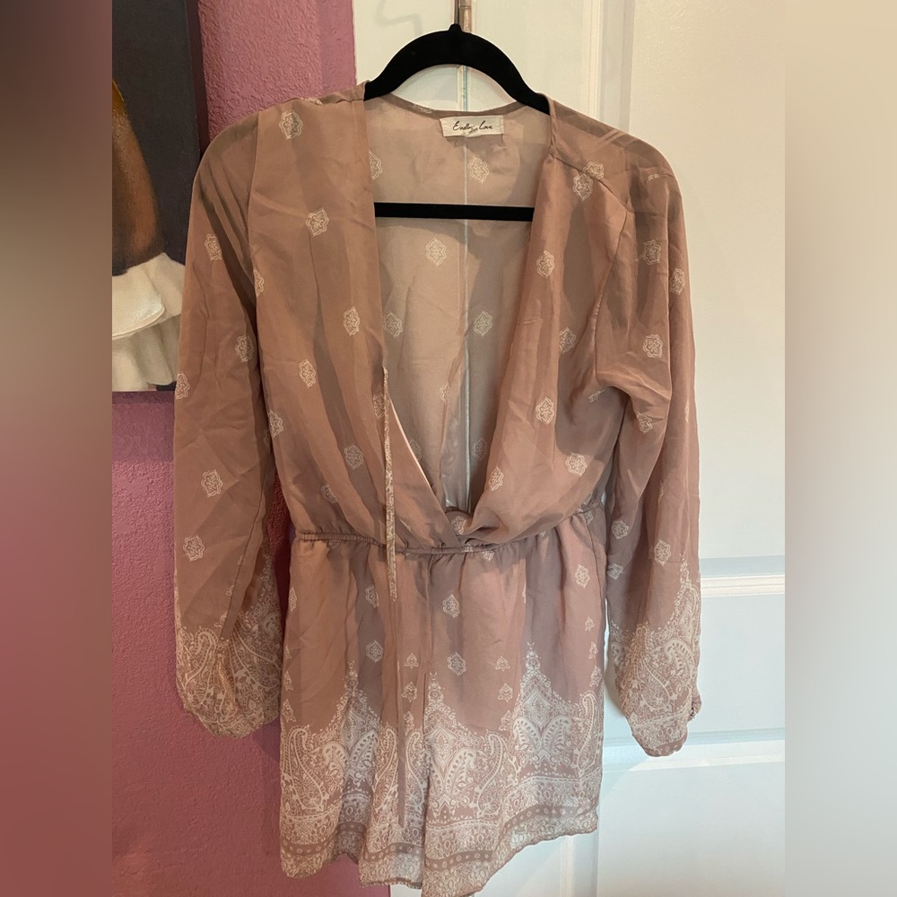 Endless Love/Rose romper